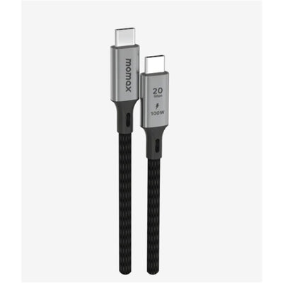 Momax Elite  100W USB-C Cable - 2m - Black