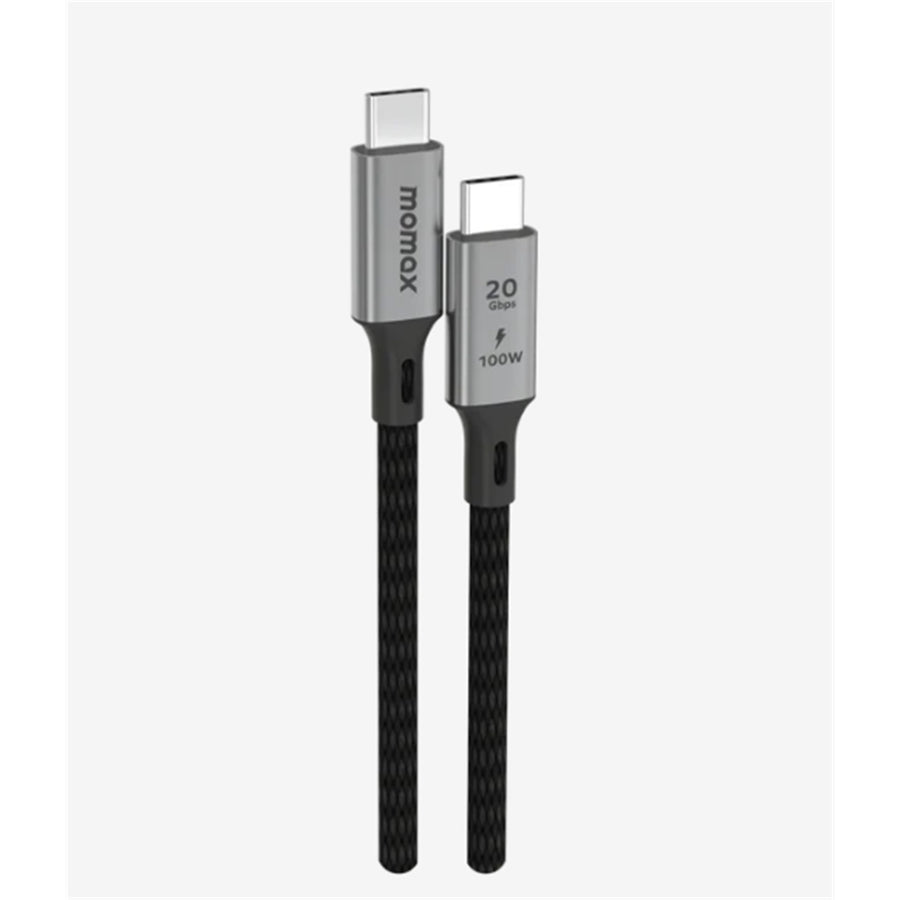 Momax Elite  100W USB-C Cable - 2m - Black
