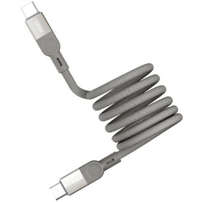 Momax Mag Link  100W USB-C Cable - 1m - Titanium
