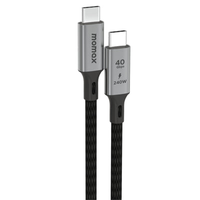 Momax Elite  240W USB-C Cable - 1m - Black