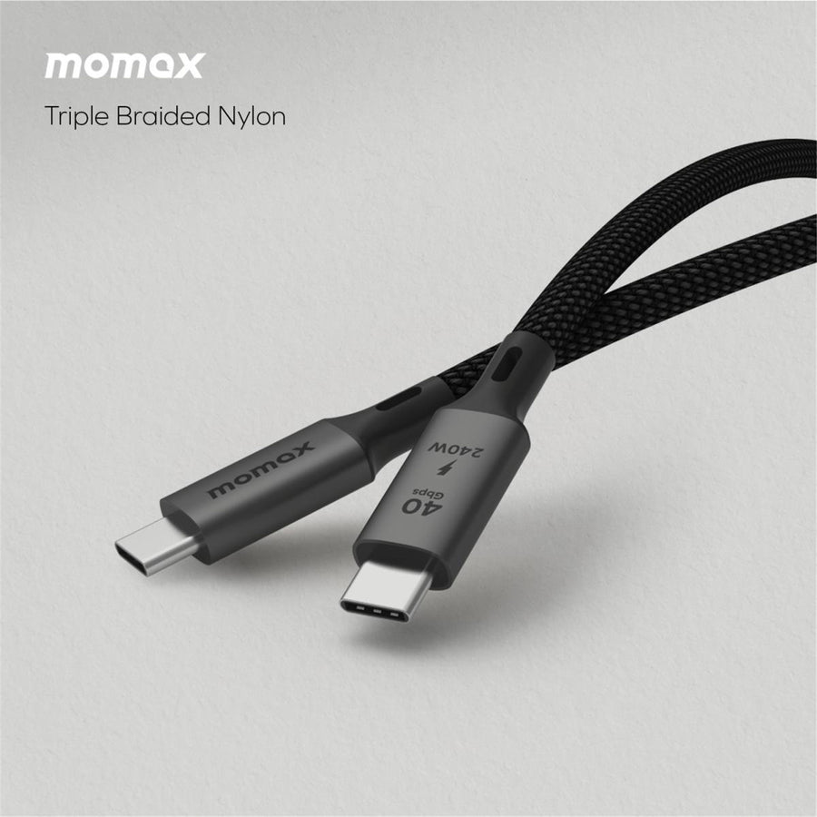 Momax Elite  240W USB-C Cable - 1m - Black