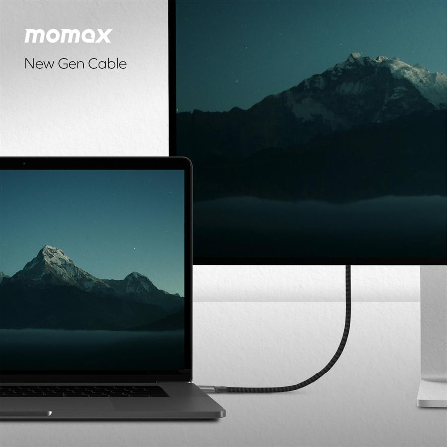 Momax Elite  240W USB-C Cable - 1m - Black