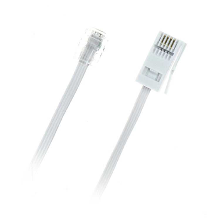 Pudney Home P3713 - Pudney Telefon NZ Stecker auf RJ11 Stecker 2-adrig gekreuzt 2 Meter