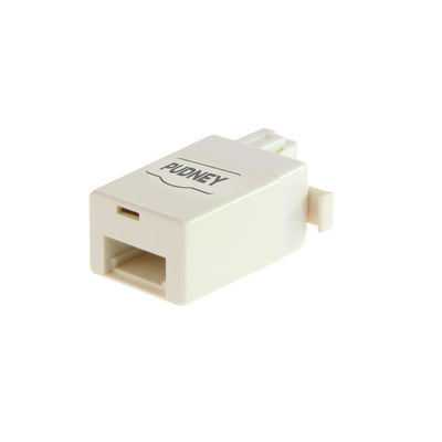 Pudney Home P3703 - Pudney Telefonadapter RJ11 Stecker auf NZ Buchse