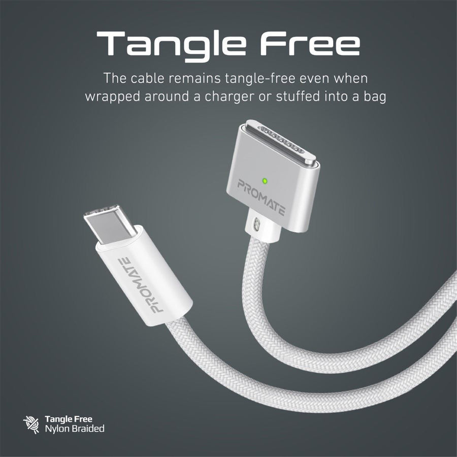 Promate  MAGCORD-140PD 140W PD USB-C to MagSafe 3 Cable - 2m