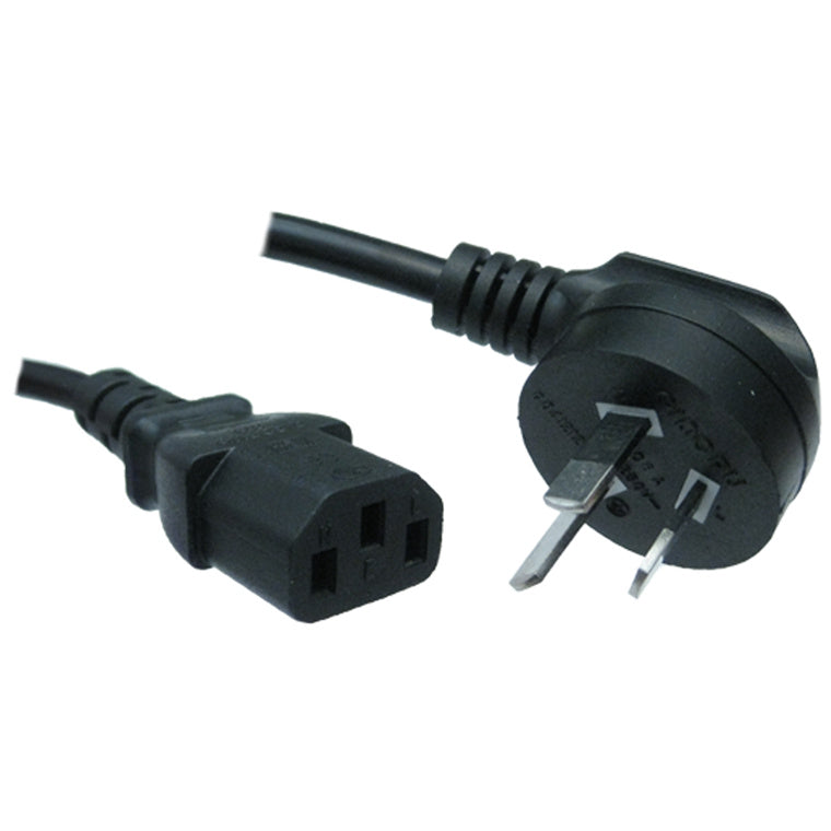 RackPower  CM0NC050-PS 10A 3-Pin to C13 Cable - 50cm - Black