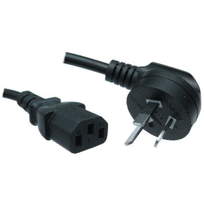 RackPower  CM0NC200-PS 10A 3-Pin to C13 Cable - 2m - Black