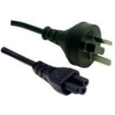 RackPower  CM0NL030 10A 3-Pin to C5 Cable - 30cm - Black
