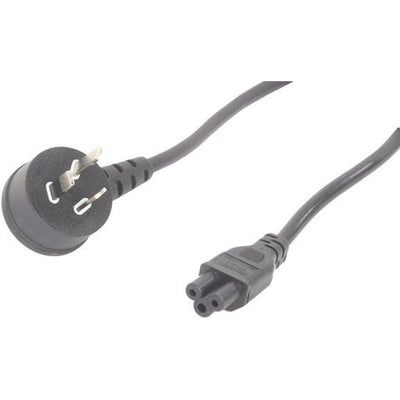 RackPower  CM0NL200-PS 10A 3-Pin to C5 Cable - 2m - Black