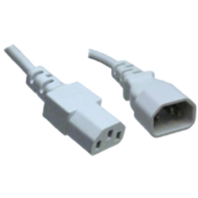 RackPower  CM1CC150W 10A C14 to C13 Cable - 1.5m - White