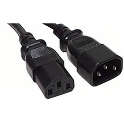 RackPower  CM1CC300 10A C14 to C13 Cable - 3m - Black