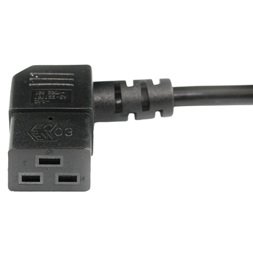 RackPower  CM2NC200-SR 15A - 16A C19 3-Pin to C19 Cable - 2m - Black
