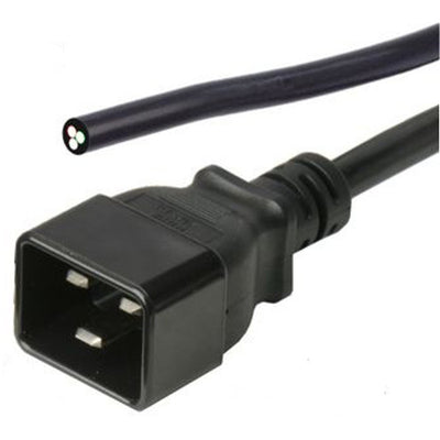 RackPower CM3CX300-2X - C20 on 3m 2.5mm2 to bare end