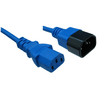 RackPower  CM1CC075B 10A C14 to C13 Cable - 75cm - Blue