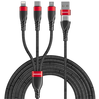 RockRose Hercules Movefree  5-in-1 Charging Cable - 1m