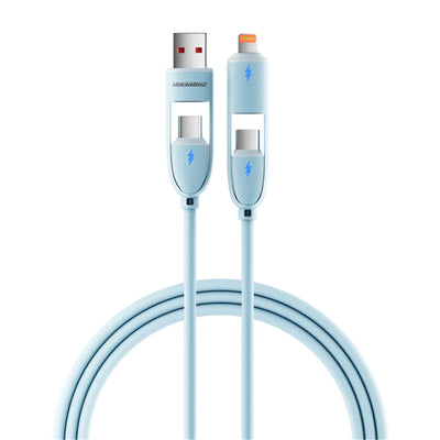 RockRose Hercules  60W 4-in-1 Charging Cable - 1m