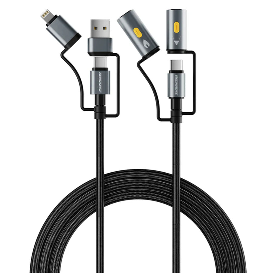 RockRose Hercules Reign 100W 6-in-1 Charging Cable - 1m