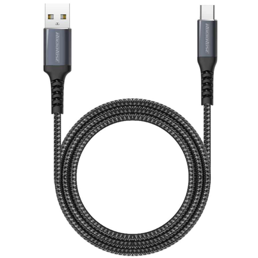RockRose Powerline   USB-A to USB-C Cable - 1m