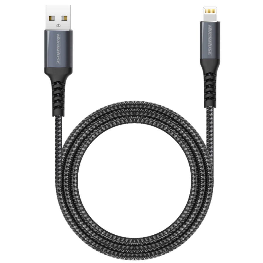RockRose Powerline   USB-A to Lightning Cable - 1m