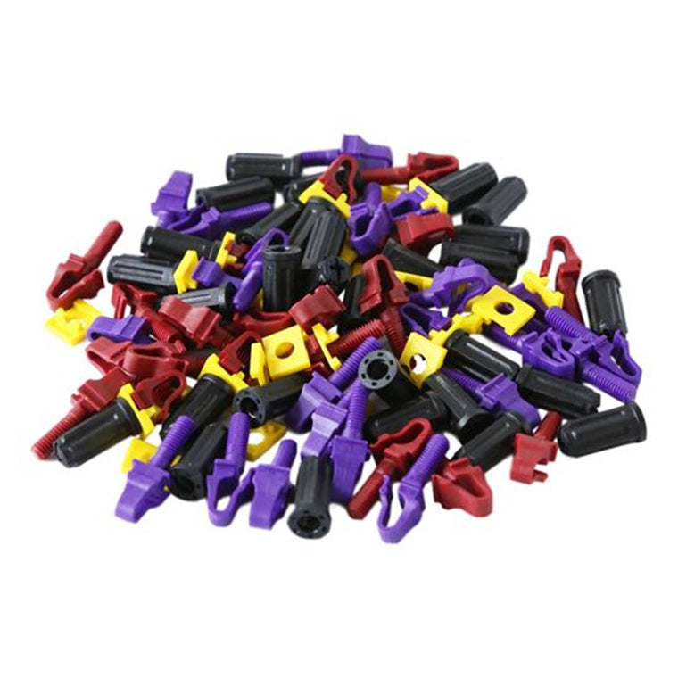 RACKSTUDS RSL40C-S2 - Series II Combo-pack w/ 40 sets Size/Colour. Smart Rack Mounting System.