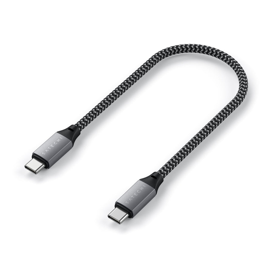 SATECHI USB-C Kabel - 25cm - Space Grey