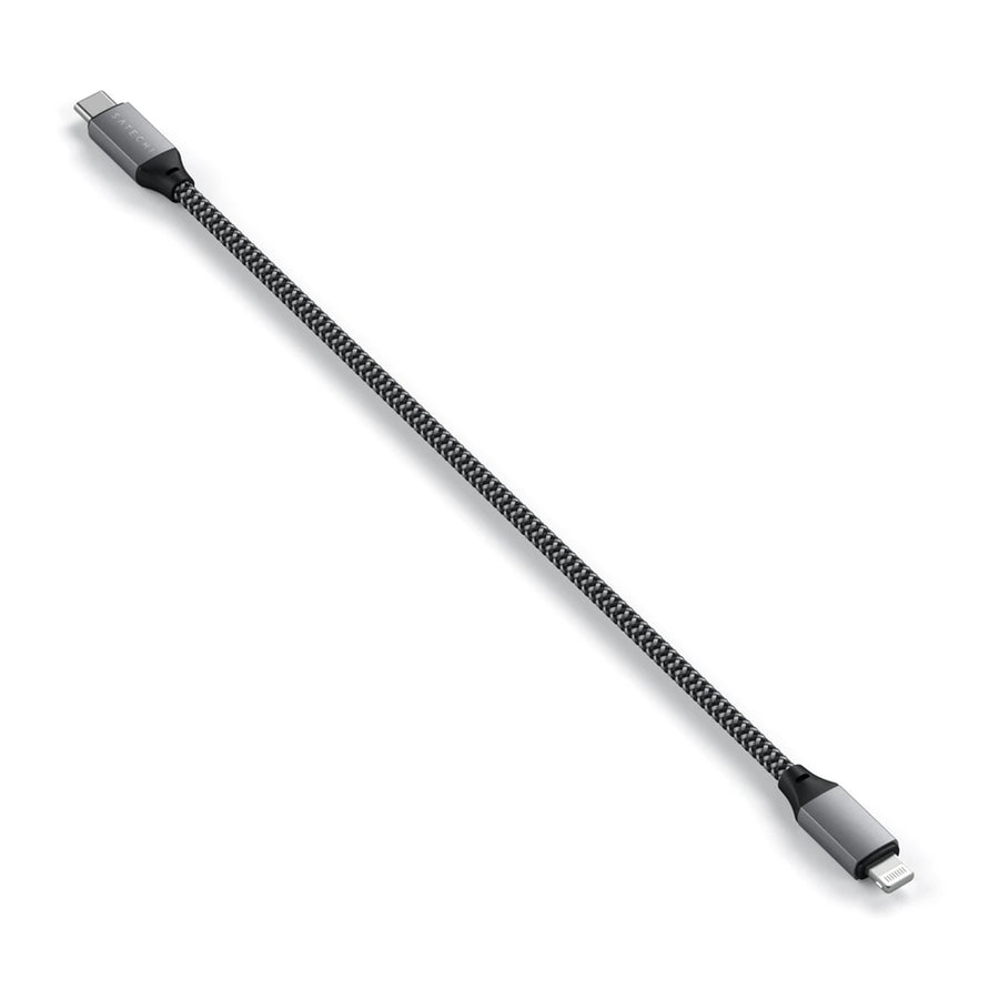 SATECHI    USB-C to Lightning Cable - 25cm - Space Grey