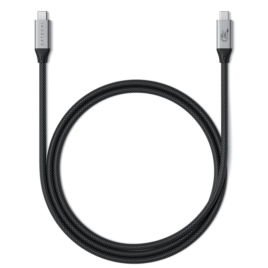 SATECHI Pro USB4 USB-C Cable - 1.2m - Space Grey