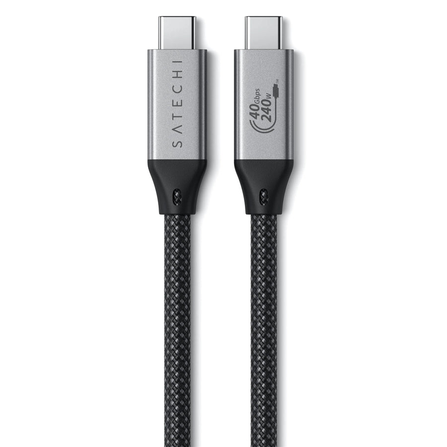 SATECHI Pro USB4 USB-C Cable - 1.2m - Space Grey