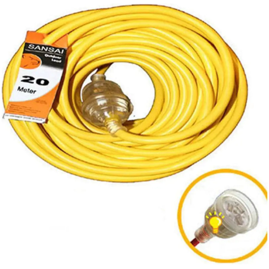 Sansai Heavy Duty 10A Power Cord 20M
