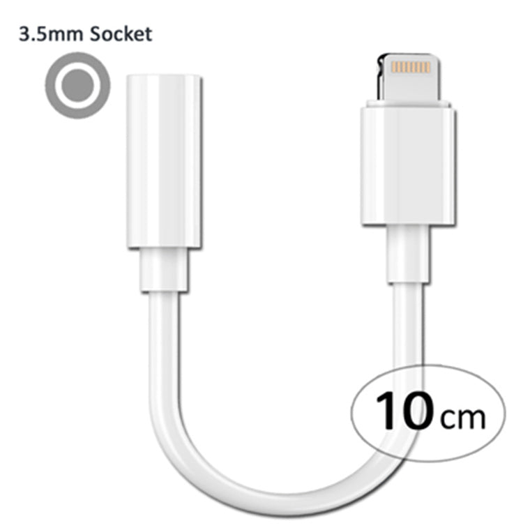 Sansai IPH-0923V Lightning to 3.5mm Cable - 12cm