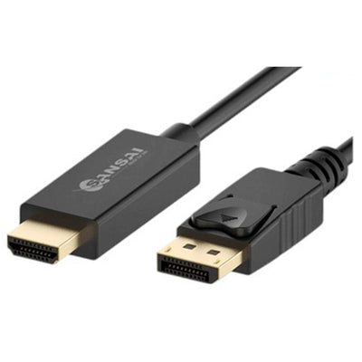 Sansai HDM-DP022 DP to HDMI Cable. 1.5m