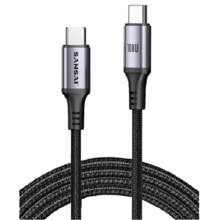 Sansai IPH-C802 100W USB-C Cable - 1.2m
