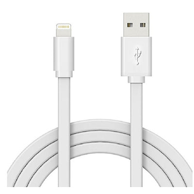 Sansai IPH-0901M Flat Lightning Sync/Charge Cable 1M