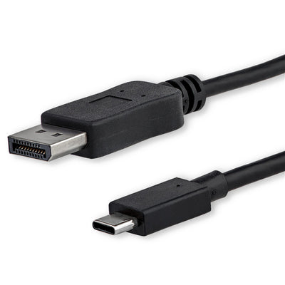 STARTECH.COM 1M USB C TO DISPLAYPORT 1.2 CABLE - 4K 60HZ DP ADAPTER CABLE 3 YR