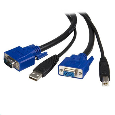 StarTech.com SVUSB2N1_6 - 6 ft 2-in-1 USB KVM Cable