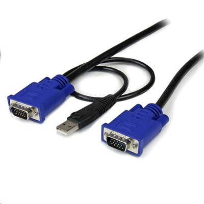 StarTech.com SVECONUS10 - 10 ft 2-in-1 Ultra Thin USB KVM Cable
