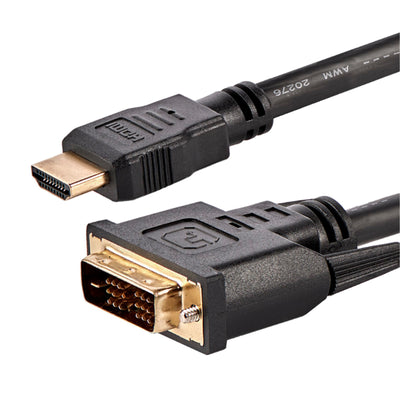 StarTech.com  HDMIDVIMM6 1920x1200 HDMI to DVI-D Cable - 1.8m - Black