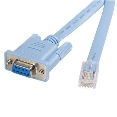 StarTech.com DB9CONCABL6 RJ45-auf-DB9-Cisco-Konsolenkabel – 1,8 m