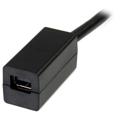 StarTech.com DP2MDPMF6IN 15cm (6 Zoll) DisplayPort auf Mini DisplayPort Kabel - 4K x 2K UHD Video - DisplayPort Stecker auf Mini DisplayPort Buchse Adapterkabel - DP auf mDP 1.2 Monitor Verlängerungskabel