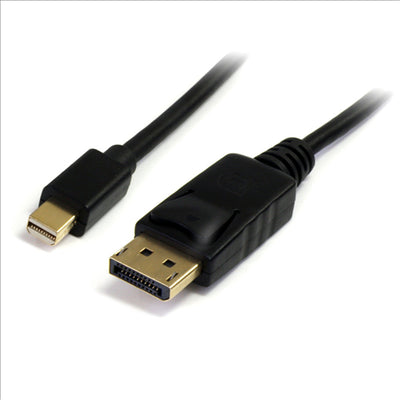 StarTech.com  MDP2DPMM10 4K x 2K Mini DisplayPort to DisplayPort 1.2 Cable - 3m (10ft) - Black