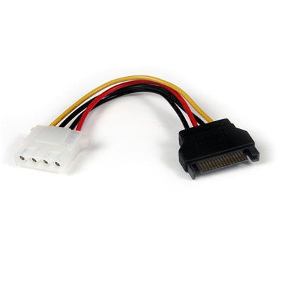 StarTech.com LP4SATAFM6IN - 6in SATA to LP4 Power Cable Adapter F/M