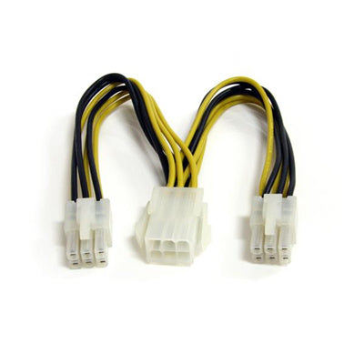 StarTech.com PCIEXSPLIT6 - 6in PCIe Power Splitter Cable