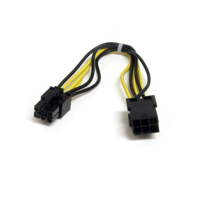 StarTech.com PCIEPOWEXT - 8in 6 pin PCIe Power Extension Cable