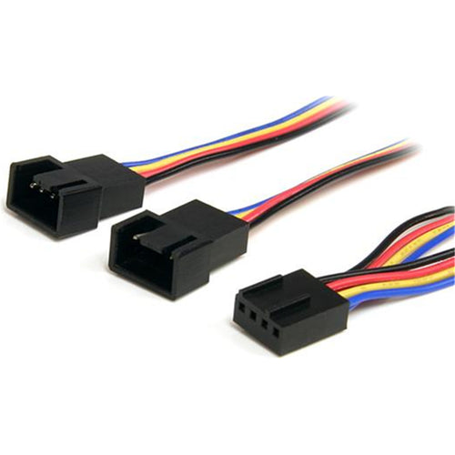 12 4Pin PWM Fan Extension Power Y Cable