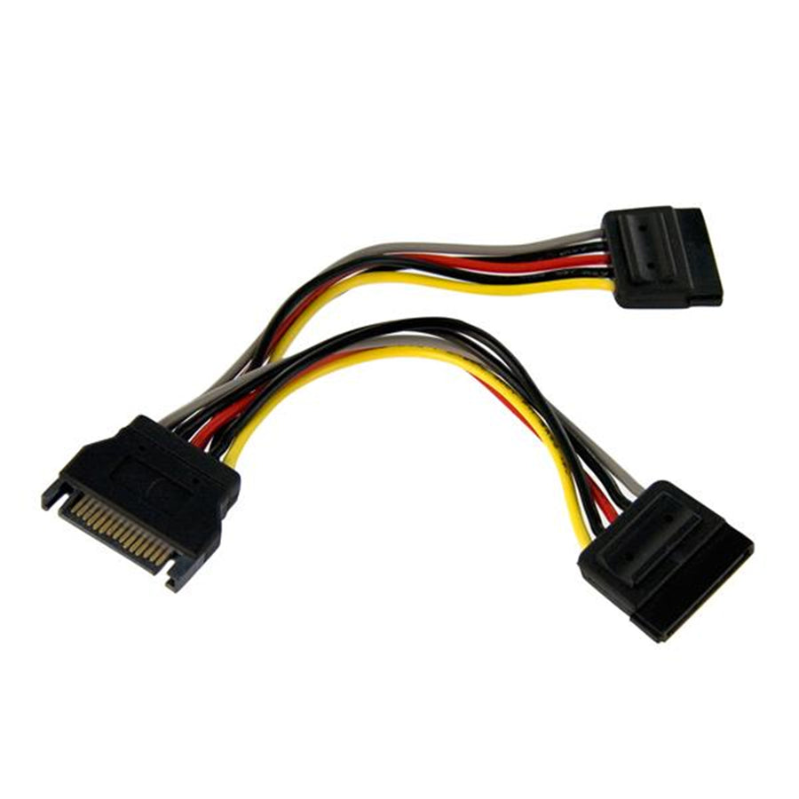 StarTech.com  PYO2SATA  SATA Power Splitter Cable - 15cm