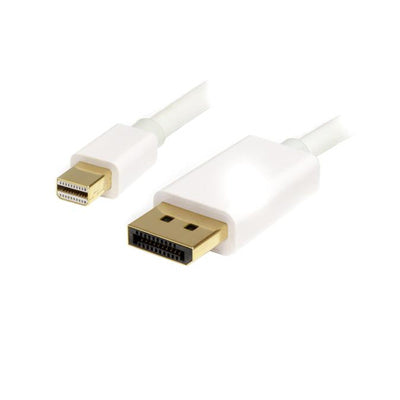 StarTech.com  MDP2DPMM1MW 4K x 2K Mini DisplayPort to DisplayPort 1.2 Cable - 1m (3ft) - White