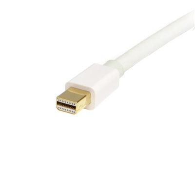StarTech.com MDP2DPMM1MW 4K x 2K Mini DisplayPort zu DisplayPort 1.2 Kabel – 1m – Weiß