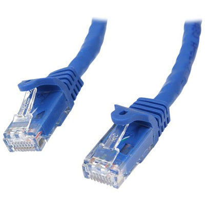 StarTech.com N6PATC10MBL Cat6 - 10GbE - 100W PoE++ Ethernet-Kabel - 10m - Blau