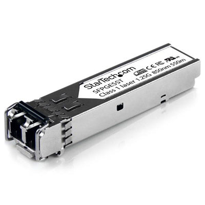 StarTech.com Cisco SFP-GE-S Kompatibles SFP-Modul - 1000BASE-SX - 1GbE Multimode-LWL-MMF-Transceiver - 1GE Gigabit Ethernet SFP - LC 2km - 850nm - DDM Cisco IE3400, IE3300, IE3200