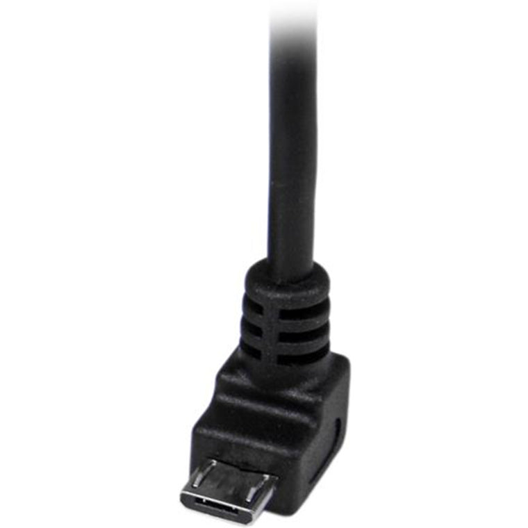 StarTech.com USBAUB2MD - 2m USB to Down Angle Micro USB Cable